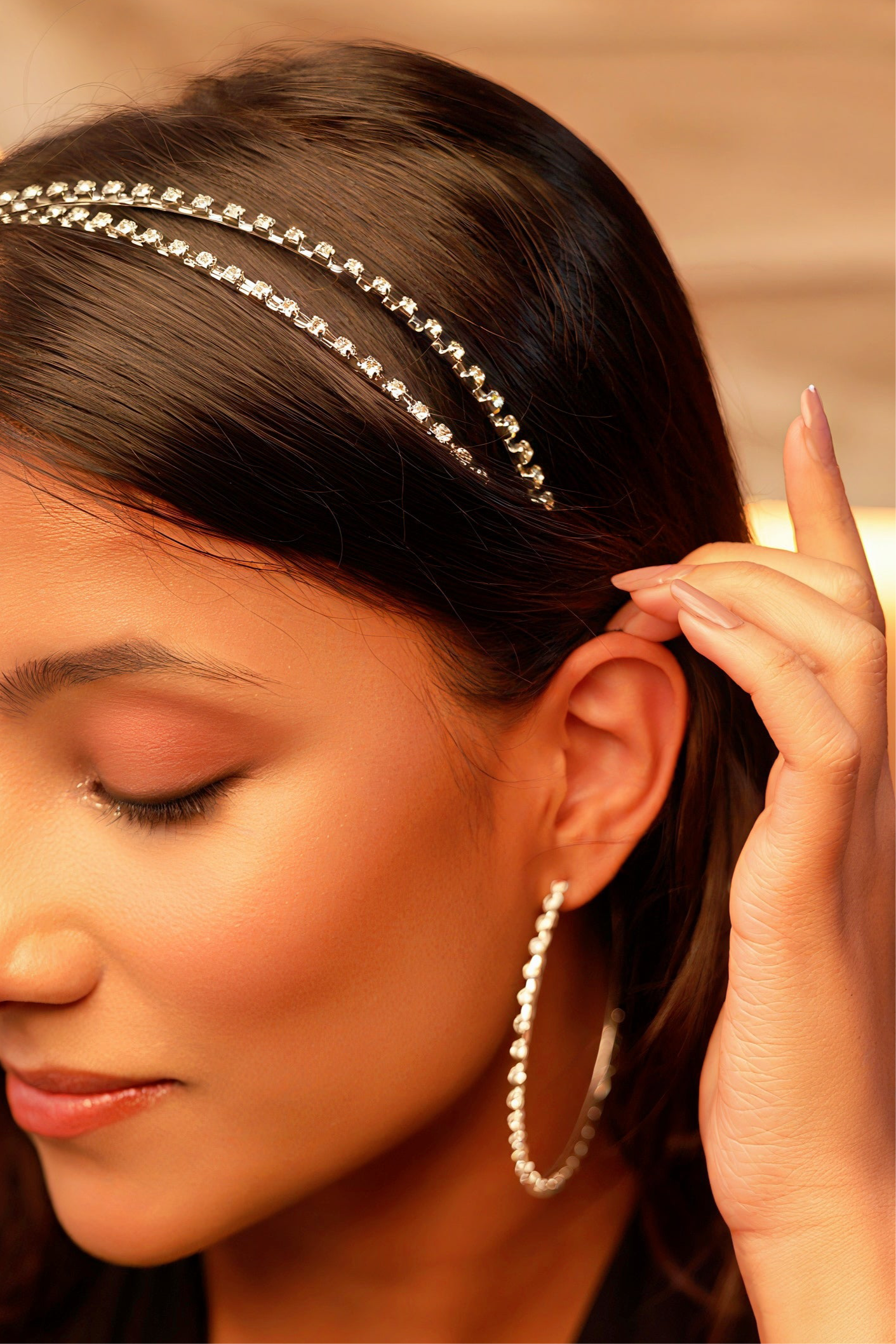 Bling Loop Hoops