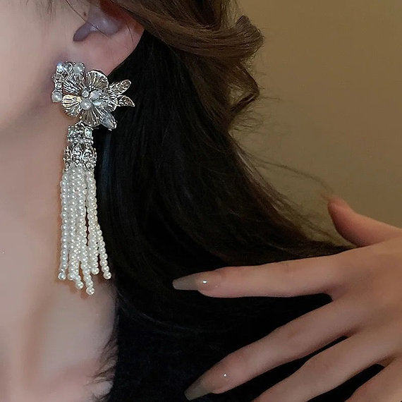 My Pearls Strung Flower