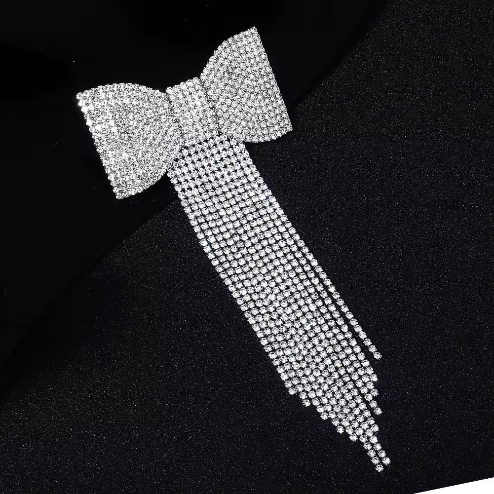 Crystal Coquette (Bow Clip)
