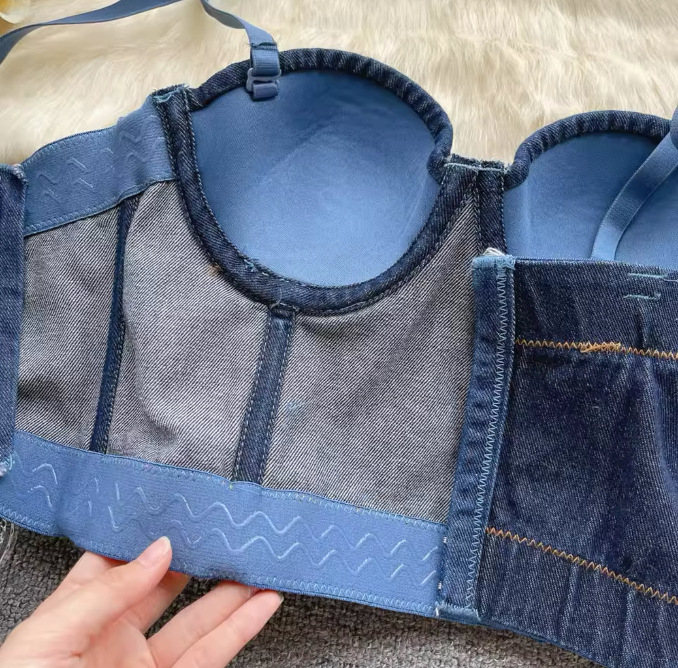 Denim Bloom