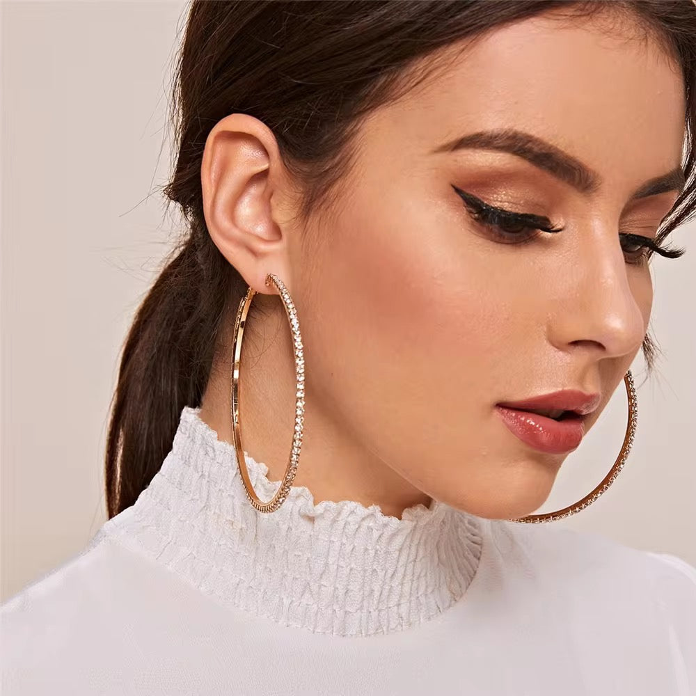 Bling Loop Hoops