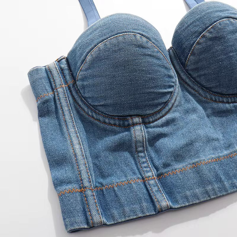 Denim Muse Corset