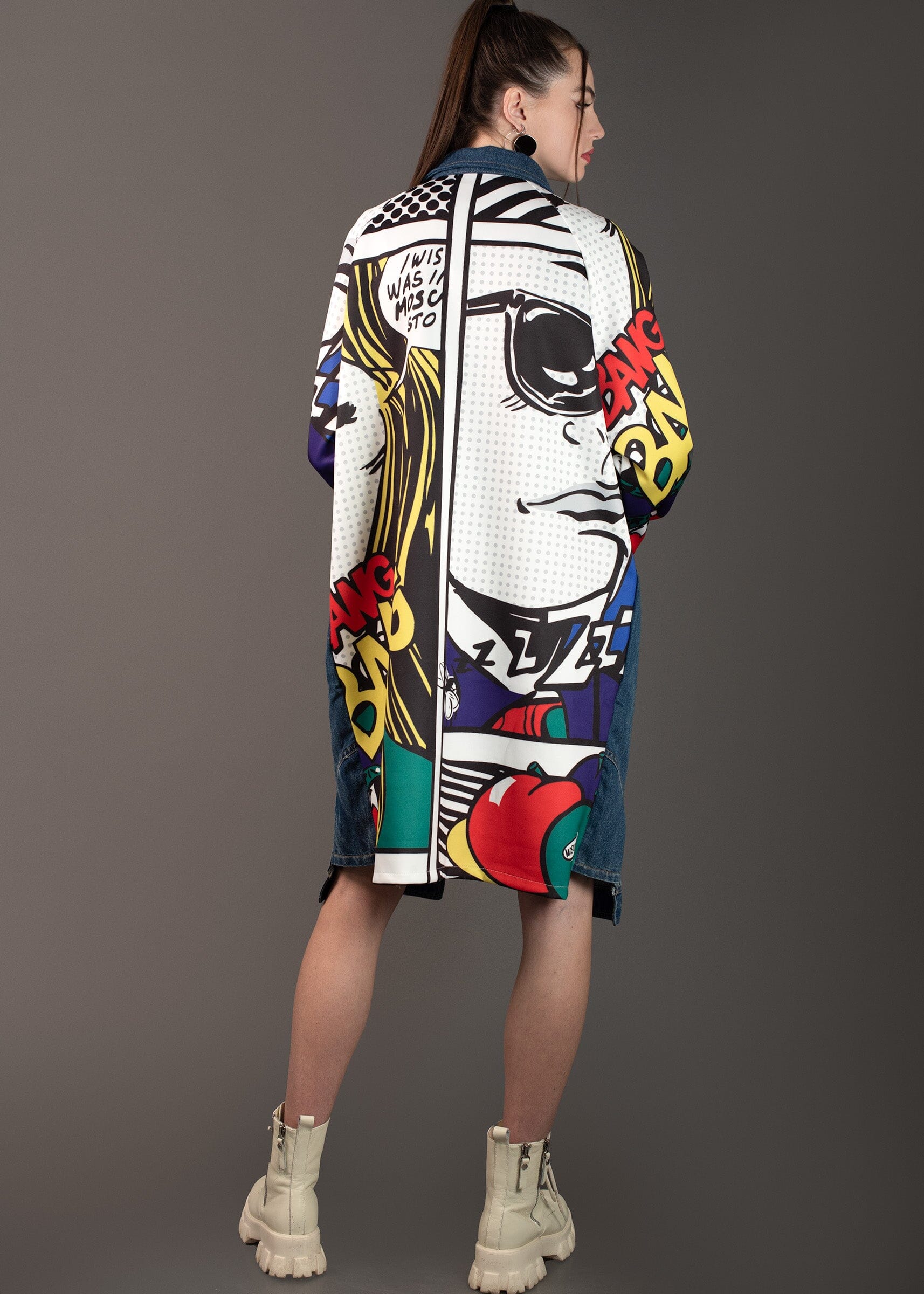Illustrated Chic (Trench Coat/Dress Denim)