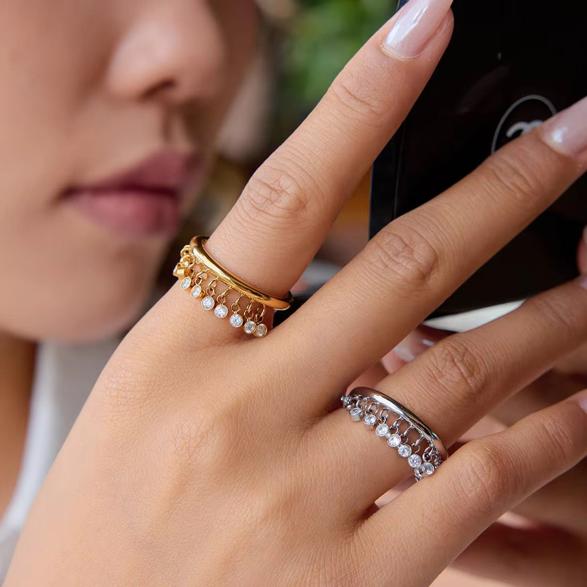 Bling Drops Ring