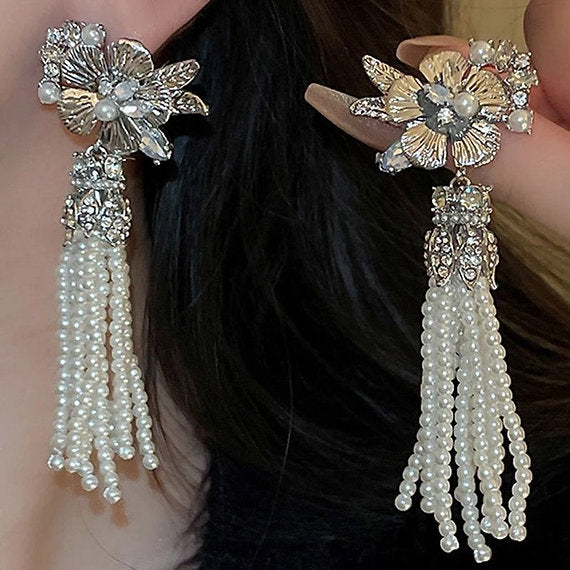 My Pearls Strung Flower