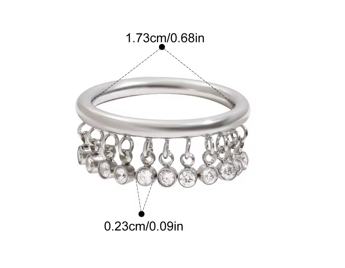 Bling Drops Ring