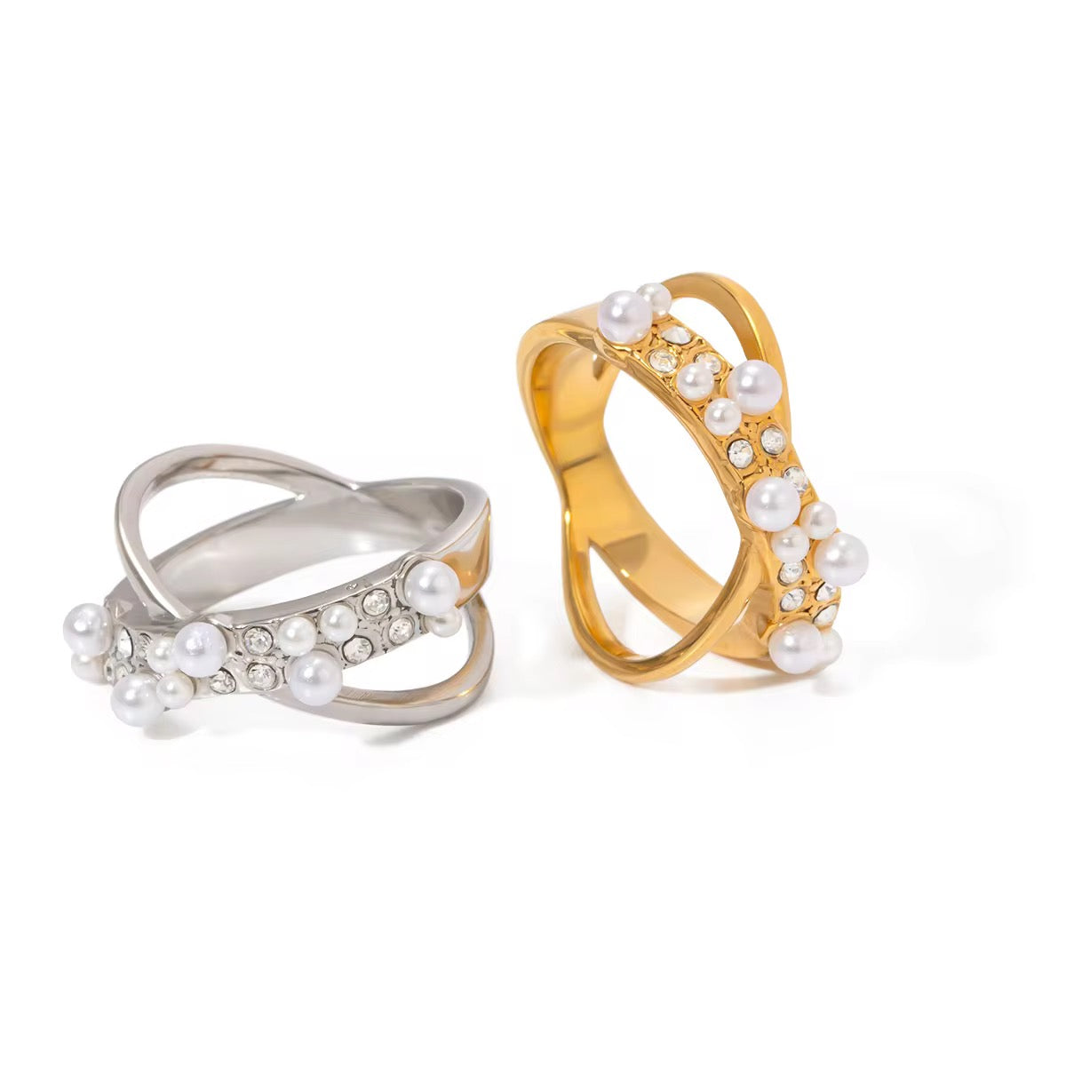 Pearl Twist (Gold & Silver)