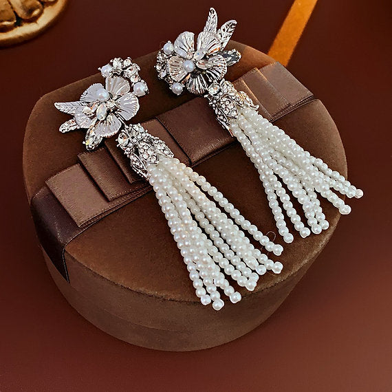 My Pearls Strung Flower