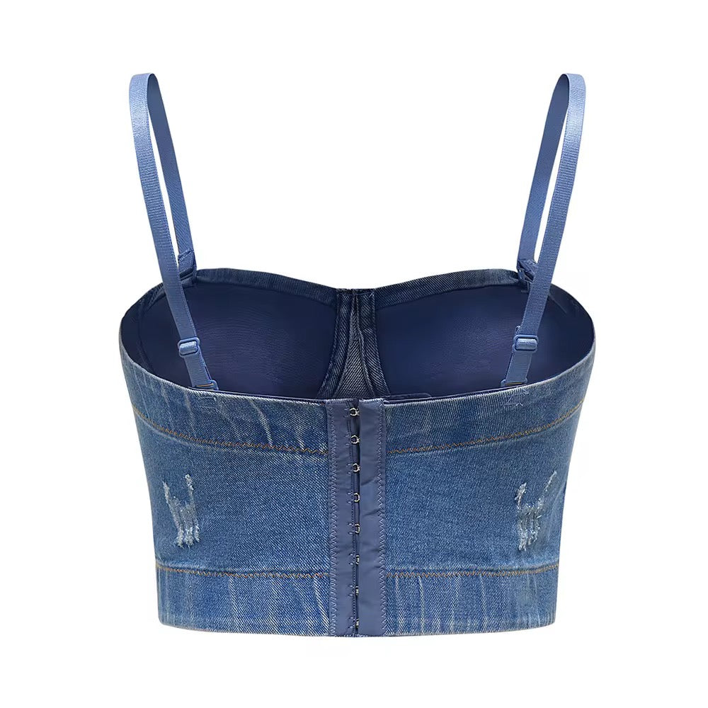 Denim Muse Corset