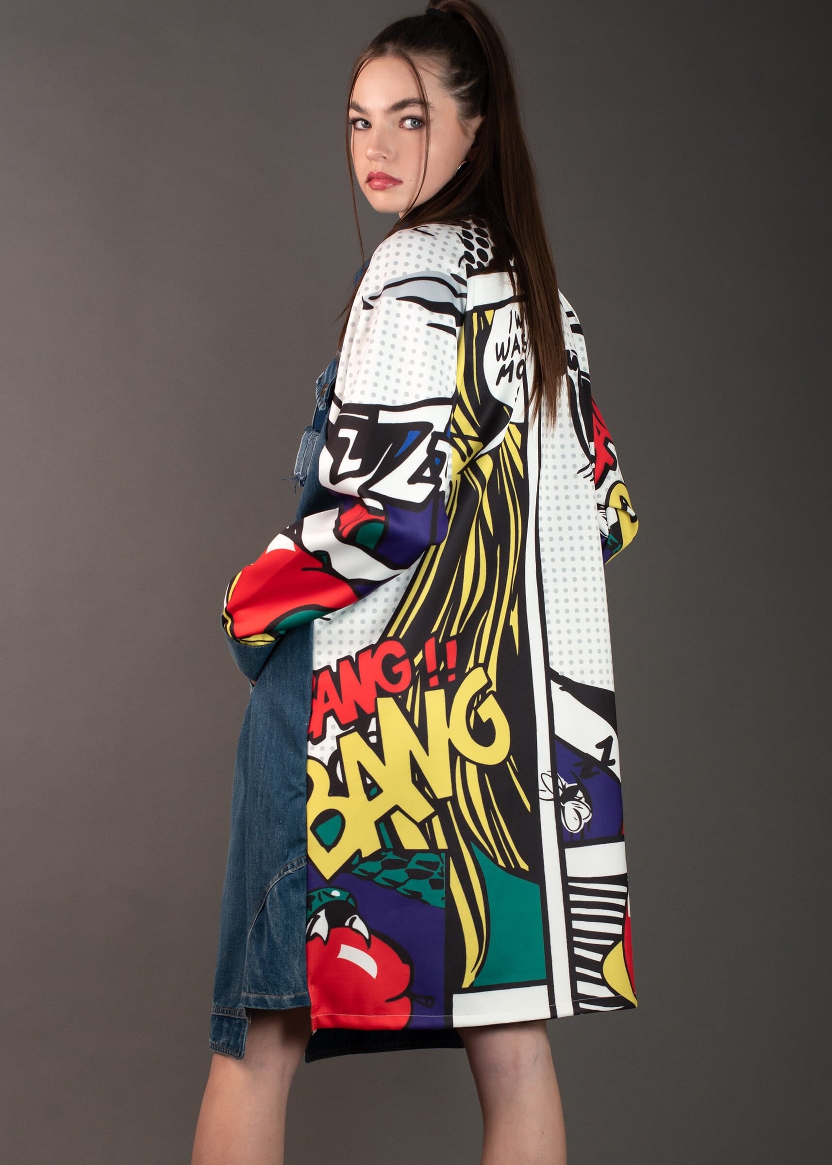 Illustrated Chic (Trench Coat/Dress Denim)