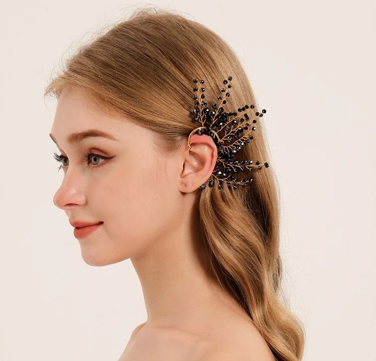 Midnight Mirage (Single Ear Cuff)