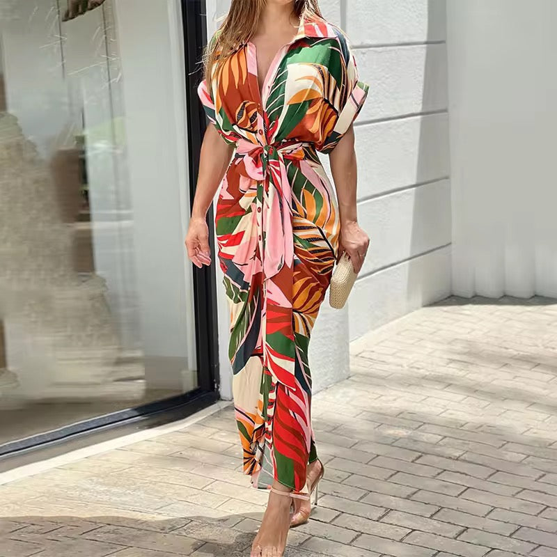THE CHEMISE DRESS (Multicolor)