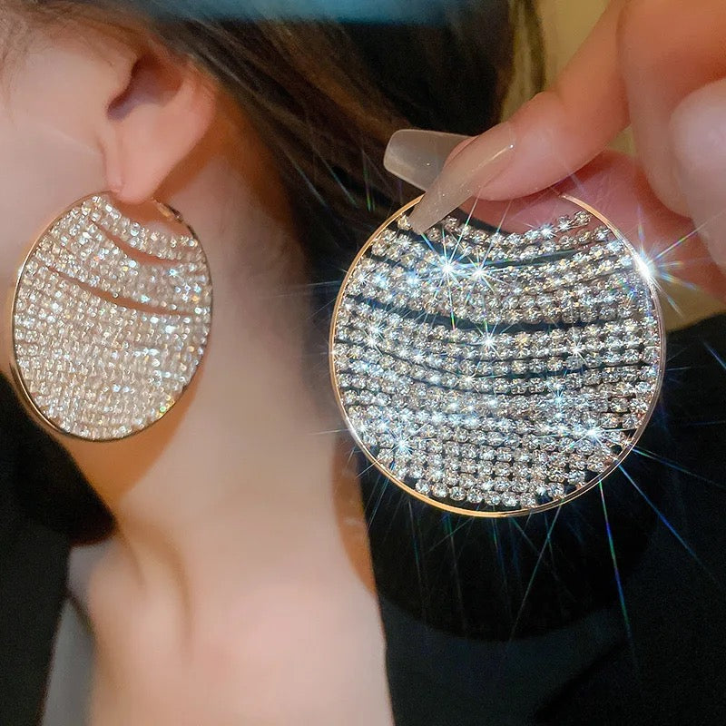 The Diamante Hoops