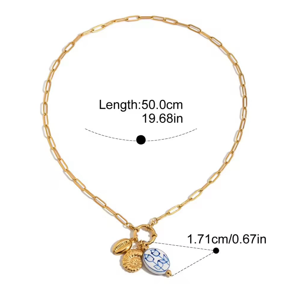 Charms Link Necklace
