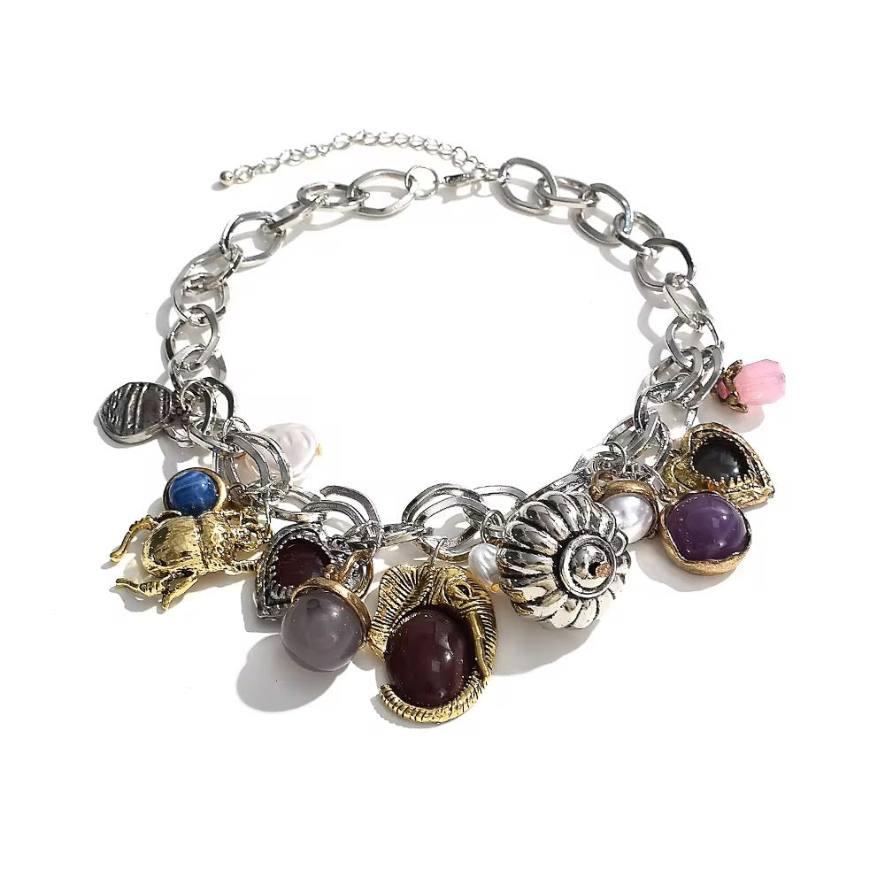 EDIN ROSE - Stone Chic Neck Wrap