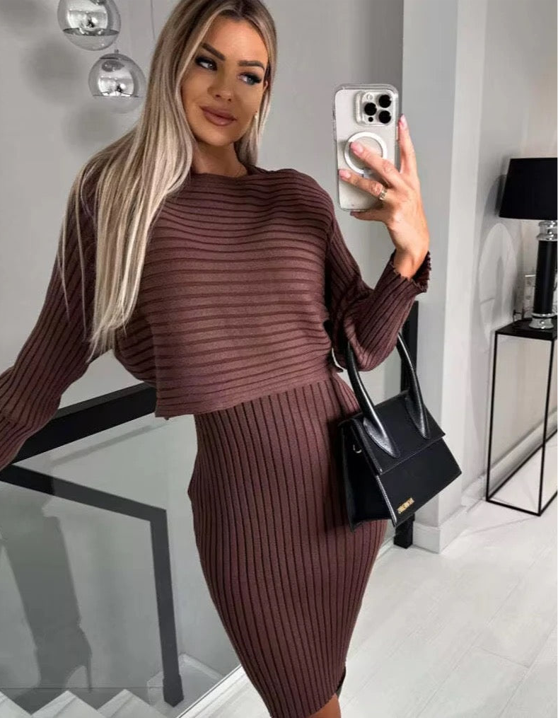 My Knitted Sweater Dress (Two in One Styled)
