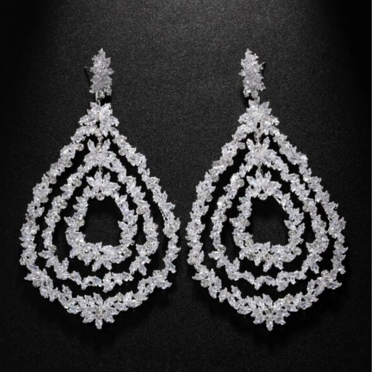 Diamante Tear Drops