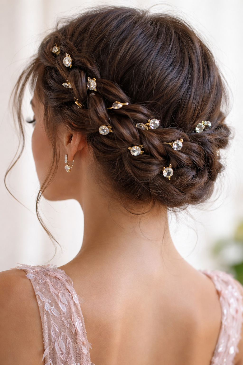 Pin Me Pretty – Crystal Bobby Pins (Set of 8)