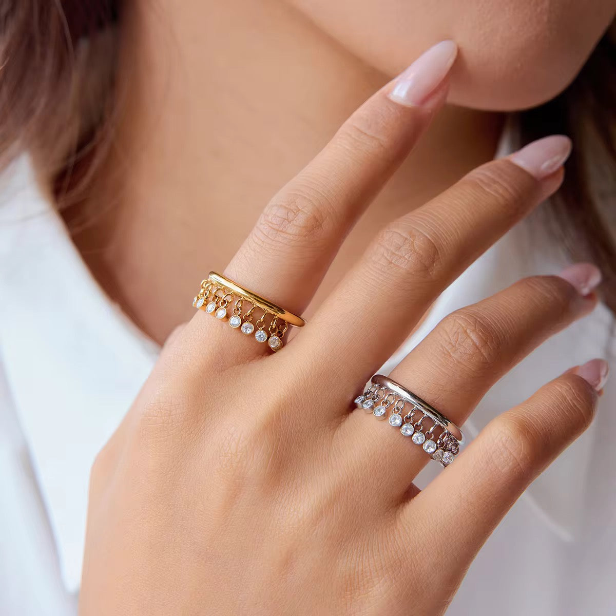 Bling Drops Ring