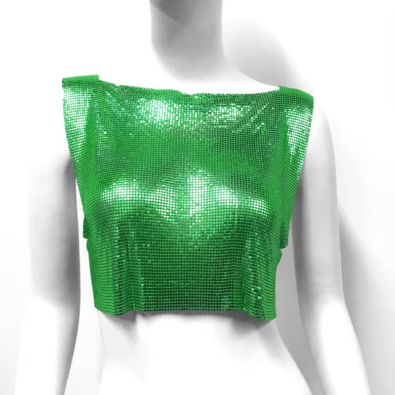 Metal Tank Top (Body Jewelry Top)