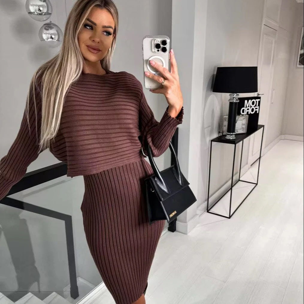 My Knitted Sweater Dress (Two in One Styled)