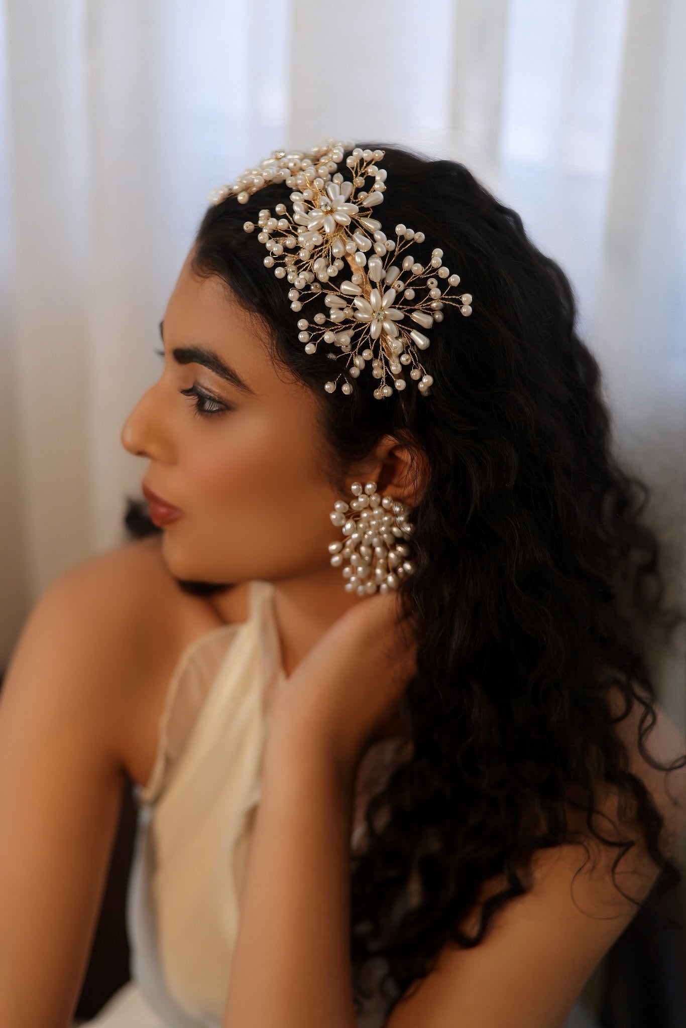Pearl Dewed Headband