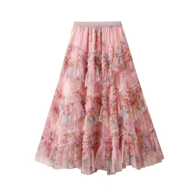 Ruffle Bloom Skirt