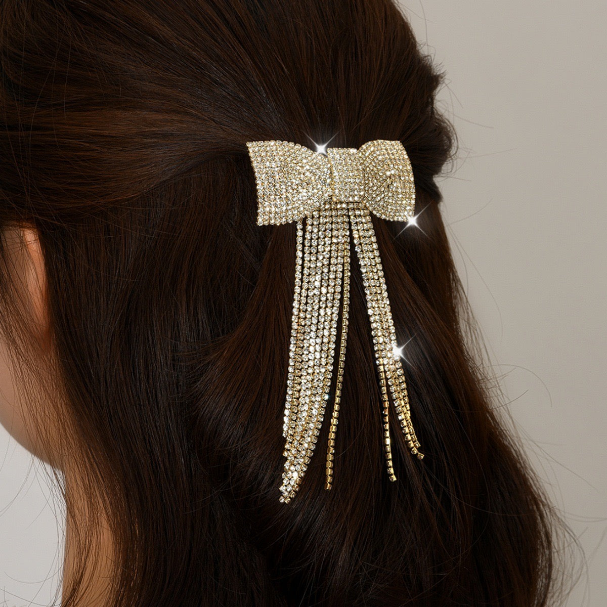 Crystal Coquette (Bow Clip)