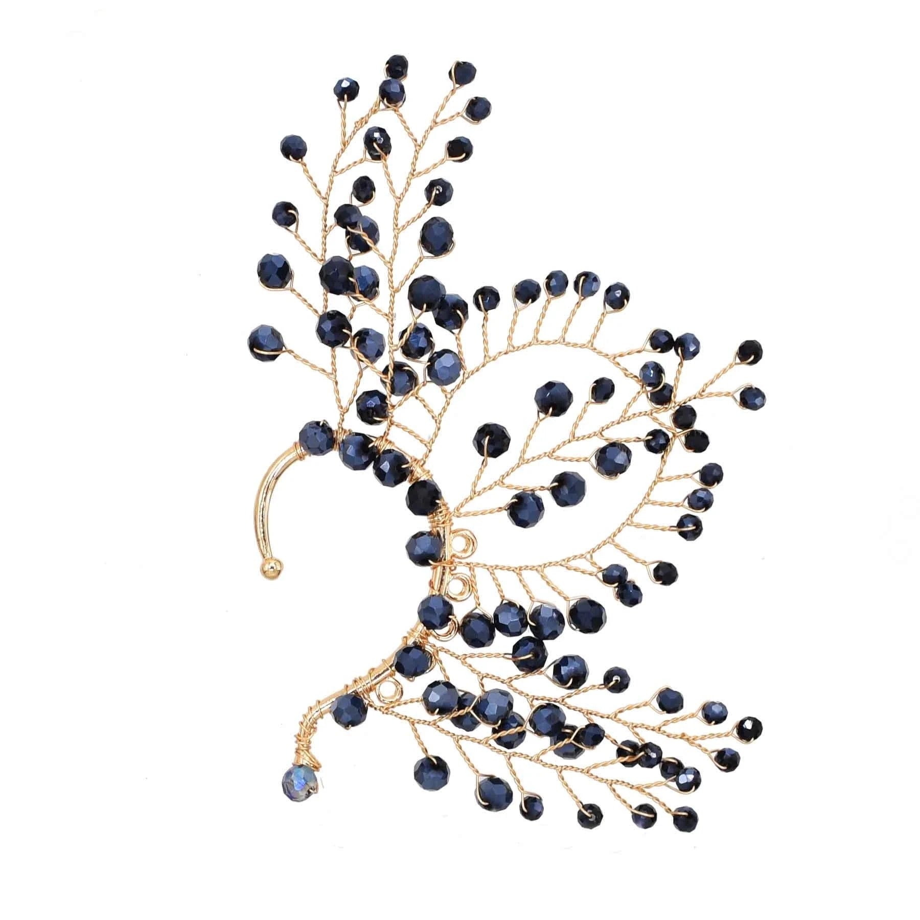 Midnight Mirage (Single Ear Cuff)