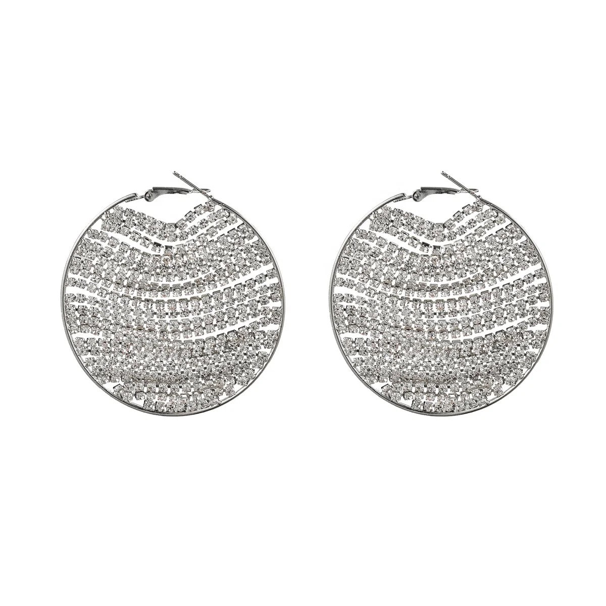 The Diamante Hoops