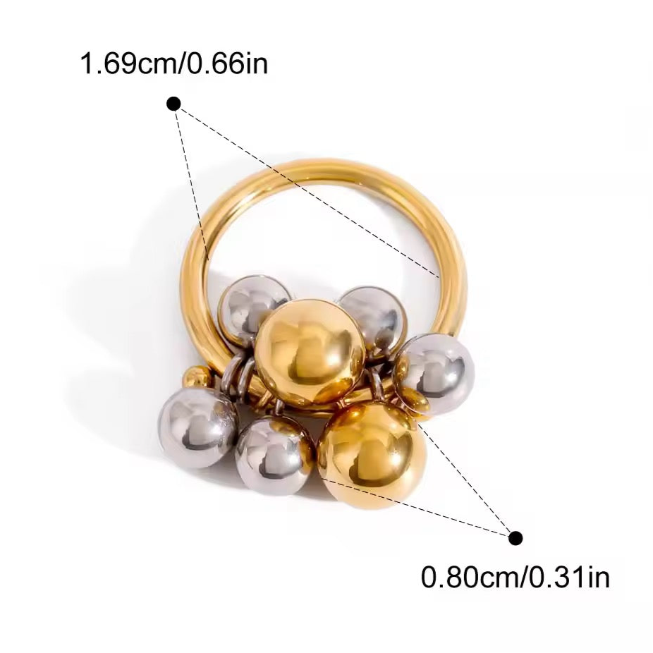 Bell Charms Band (Dual Tone)