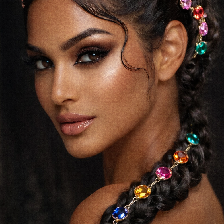 Bling Braid Wrap (Multicolor)
