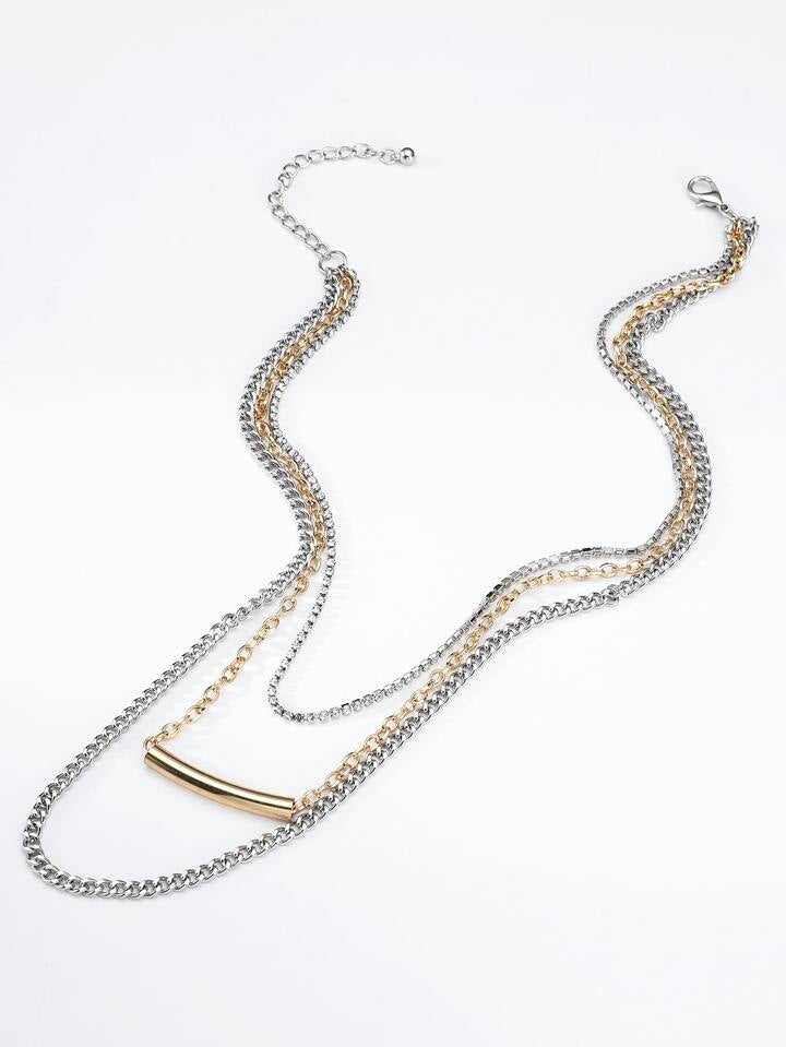 KAMYA PUNJABI - Triple Layered Dual Color Neckpiece