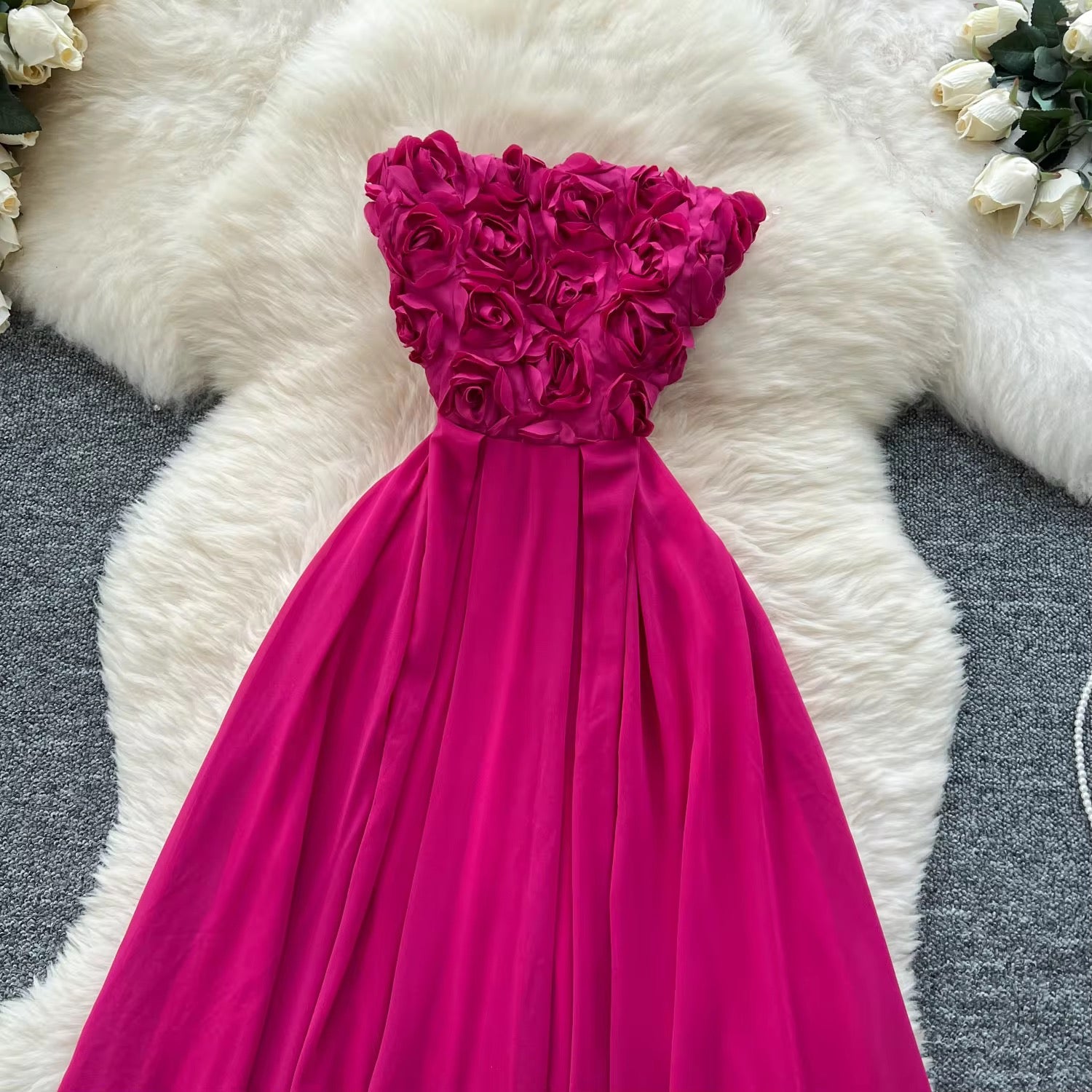 Roman Rose Gown
