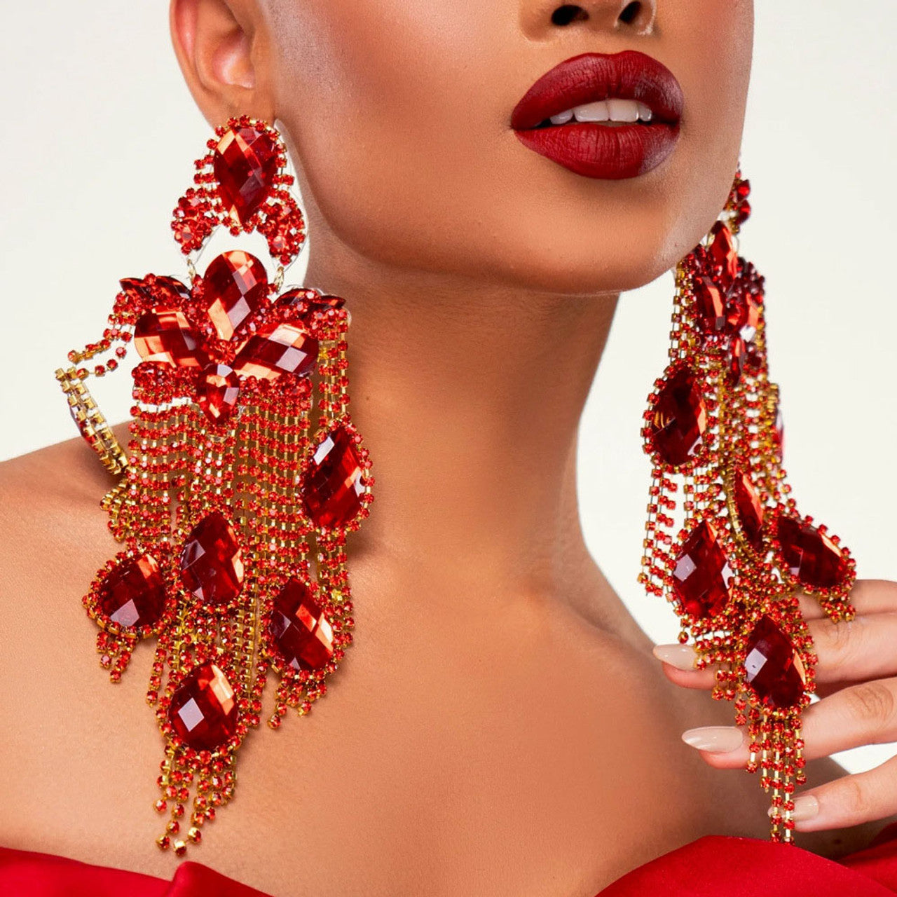 My Scarlet Tassel Drops