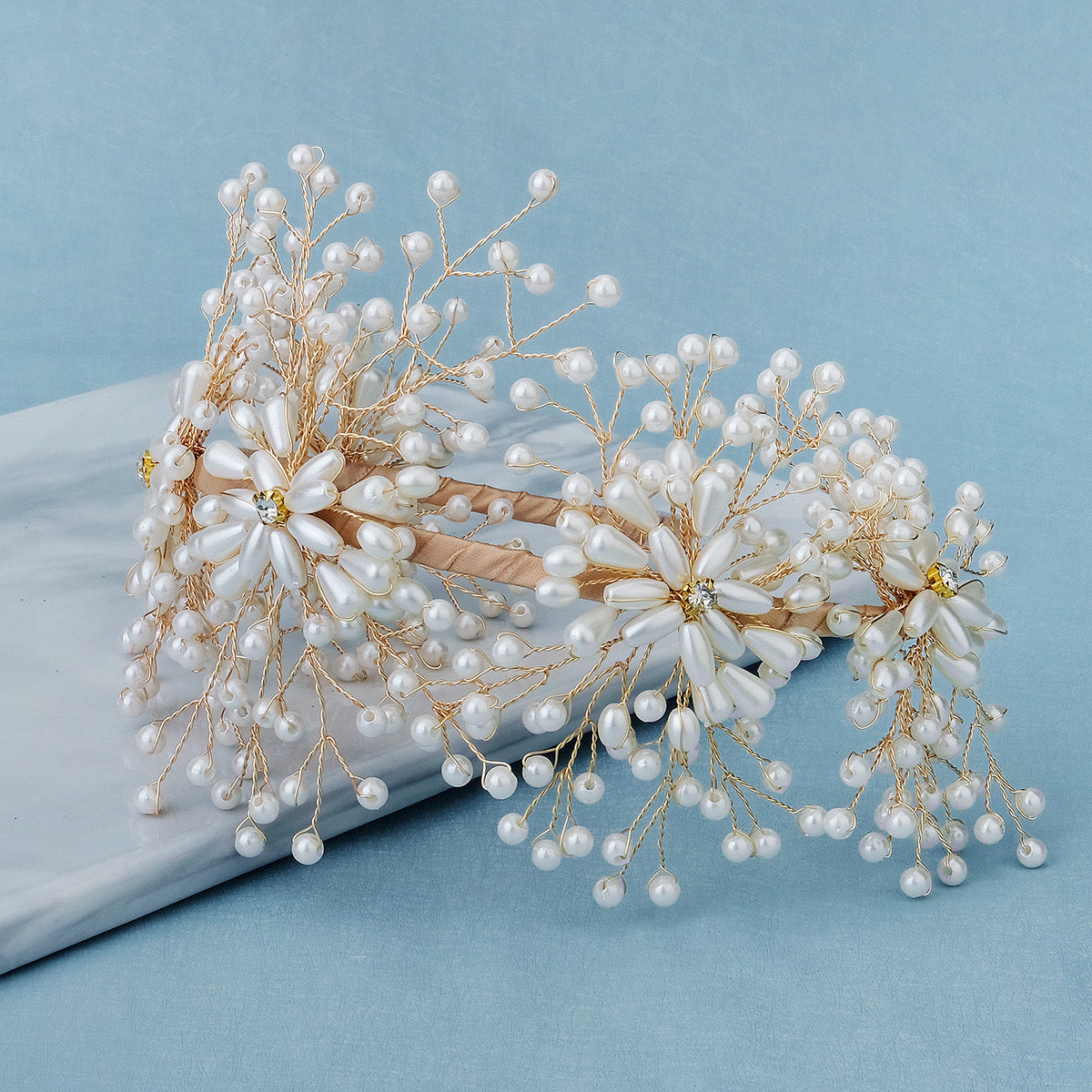 Pearl Dewed Headband