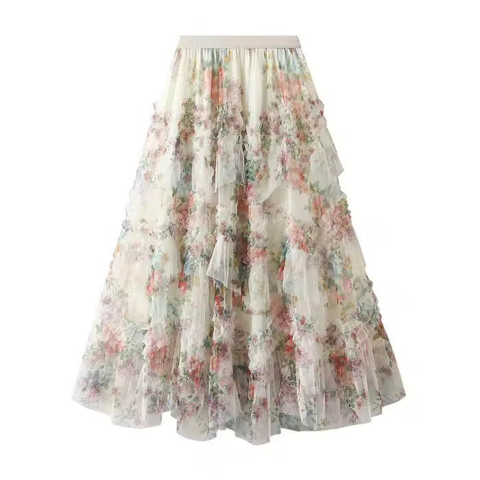 Ruffle Bloom Skirt