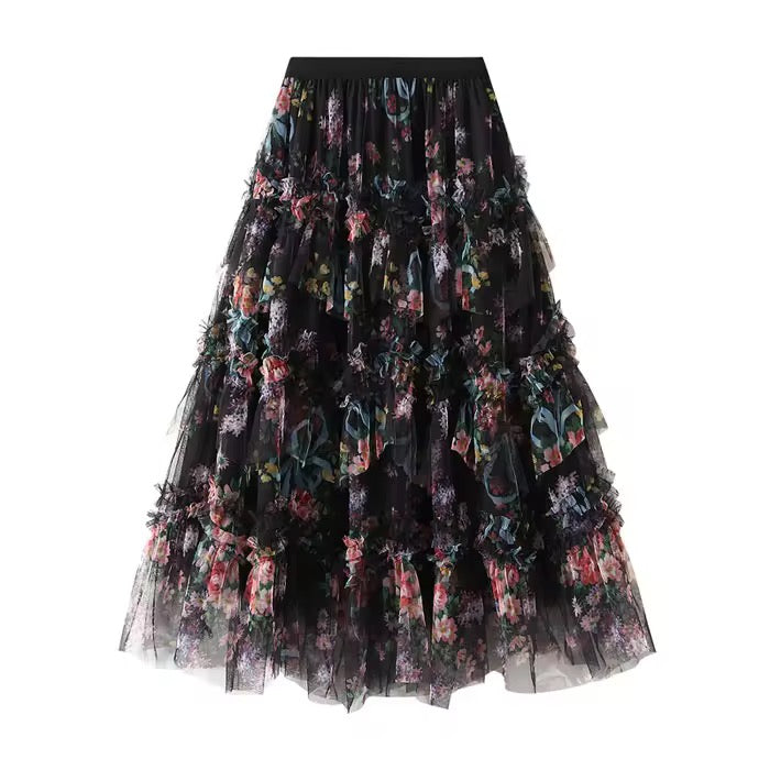 Ruffle Bloom Skirt