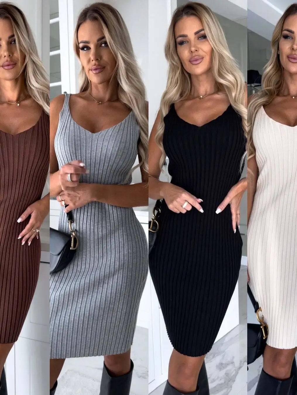 My Knitted Sweater Dress (Two in One Styled)