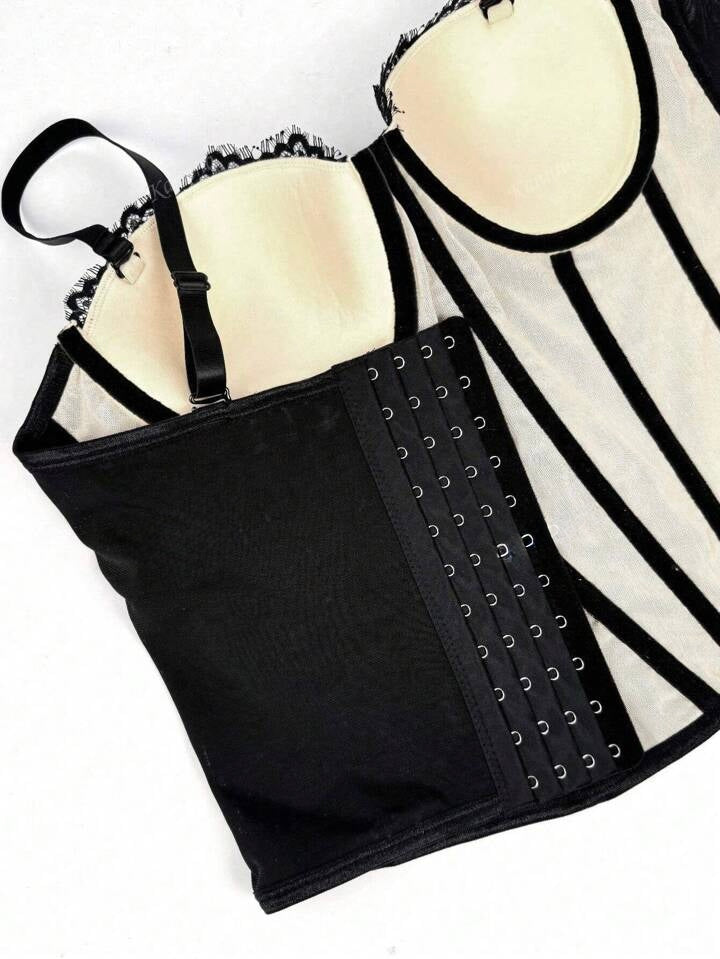 Luxe Lace Silhouette Corset