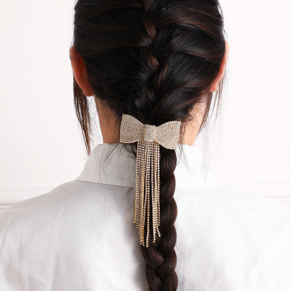Crystal Coquette (Bow Clip)