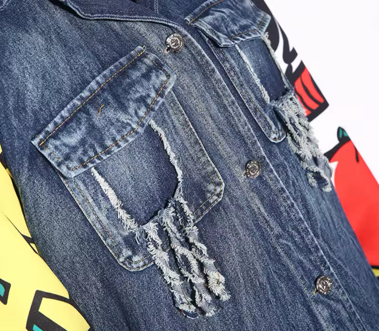 Illustrated Chic (Trench Coat/Dress Denim)