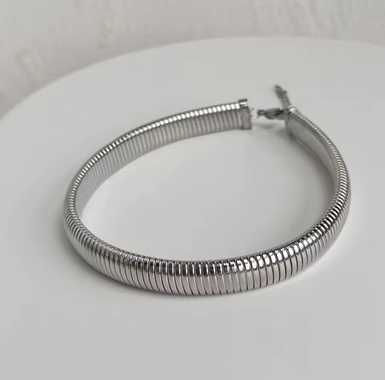 Snake Chain Choker Necklace (Gold & Silver)