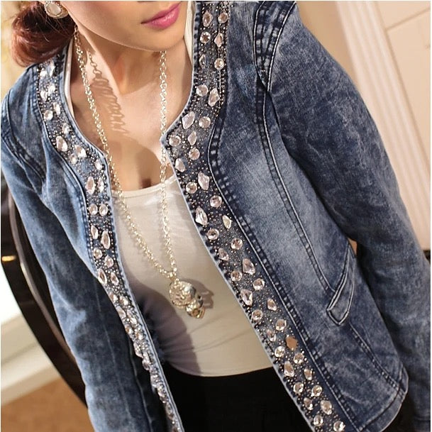 Crystal Crush (Denim Jacket)