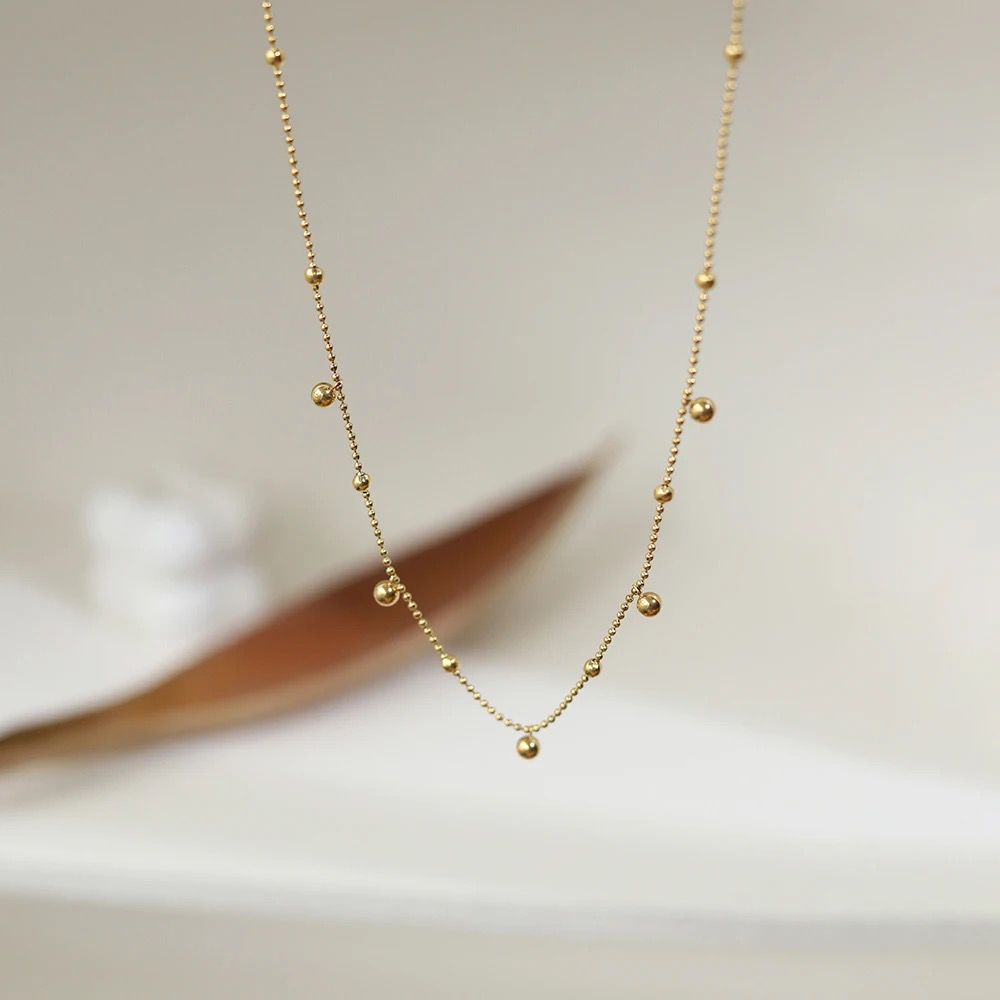 Gold Balls (Neckpiece)