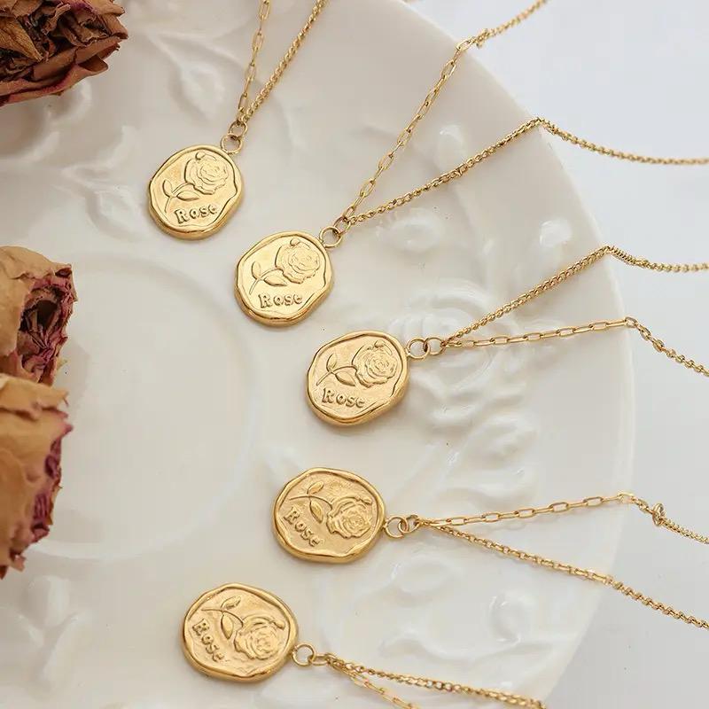 Engraved in Rose (Pendant Neckchain)