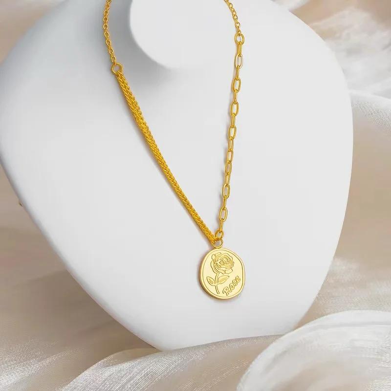 Engraved in Rose (Pendant Neckchain)