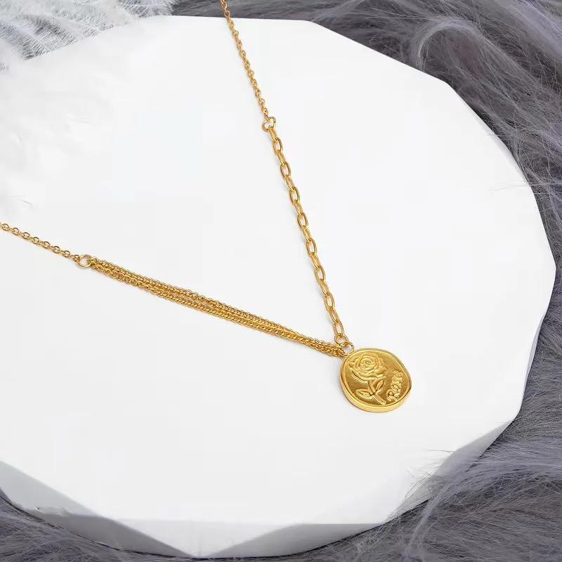 Engraved in Rose (Pendant Neckchain)