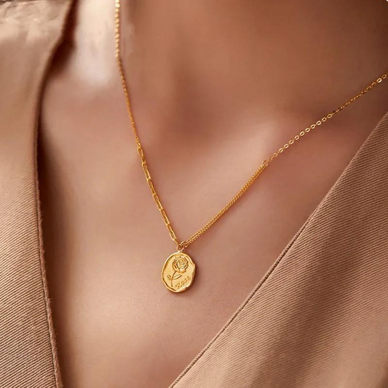 Engraved in Rose (Pendant Neckchain)