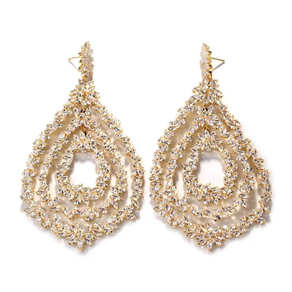 Diamante Tear Drops